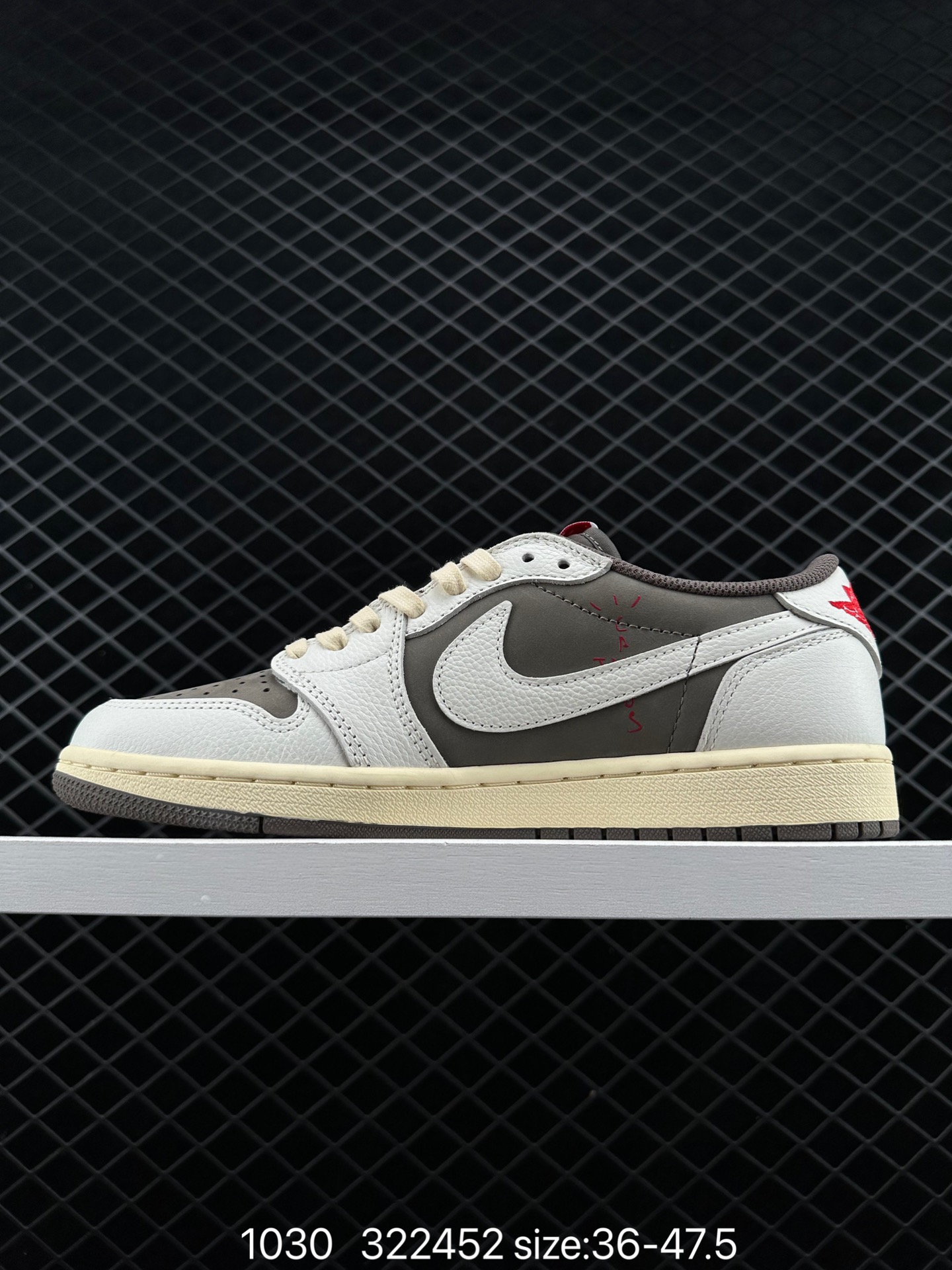 Travis Scott x Air Jordan 1 Low OG “Black Phantom